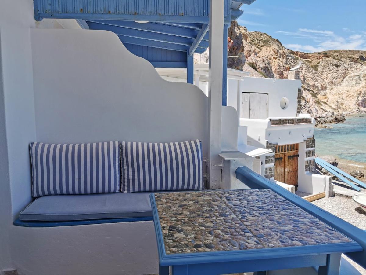 Blue Mare Apartments On The Beach Firopotamos Dış mekan fotoğraf