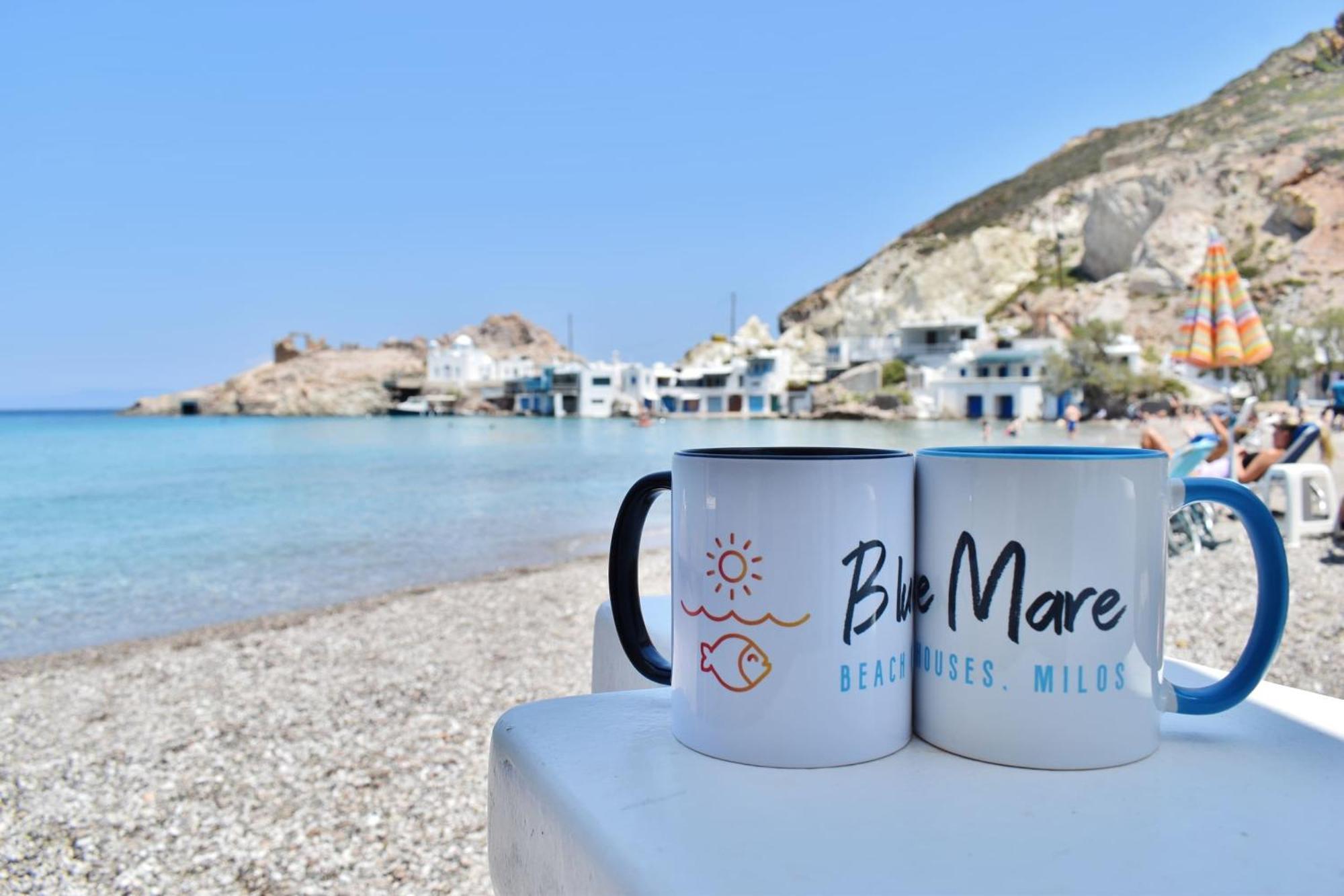 Blue Mare Apartments On The Beach Firopotamos Oda fotoğraf
