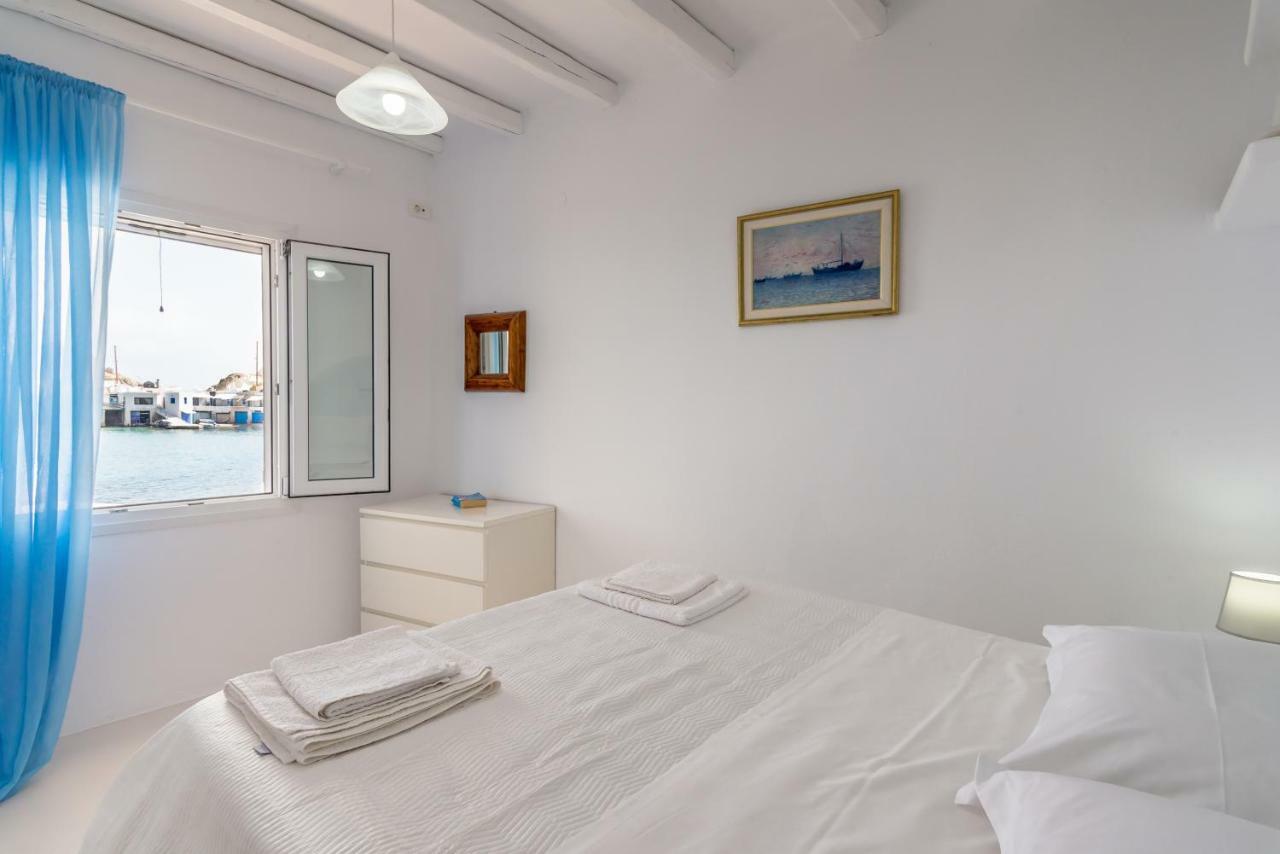 Blue Mare Apartments On The Beach Firopotamos Dış mekan fotoğraf